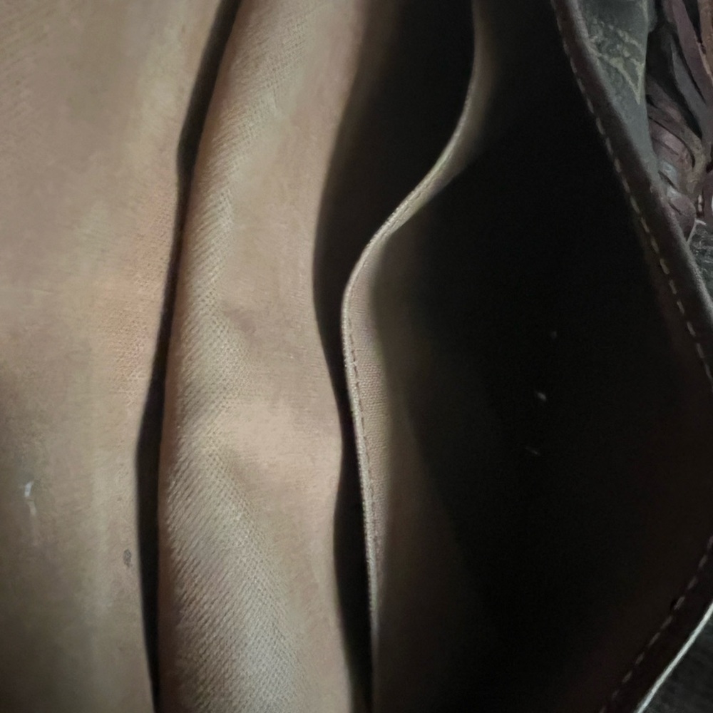 Louis Vuitton Brown Crossbody Bag with Fringe - Picture 5 of 16